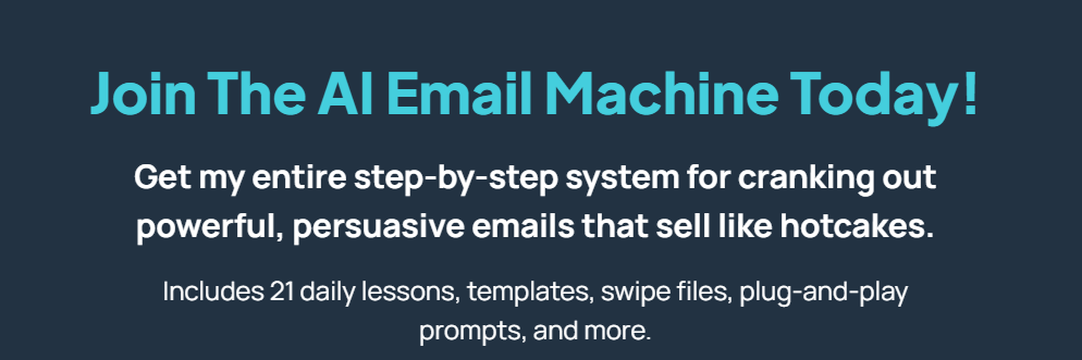 THEAICOACH - The AI Email Machine