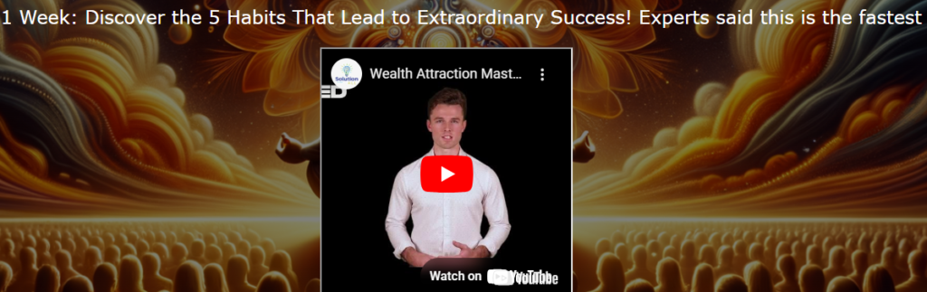 Wealth Attraction Mastery