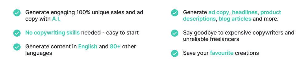 High-Converting Ad Copy and Marketing Content